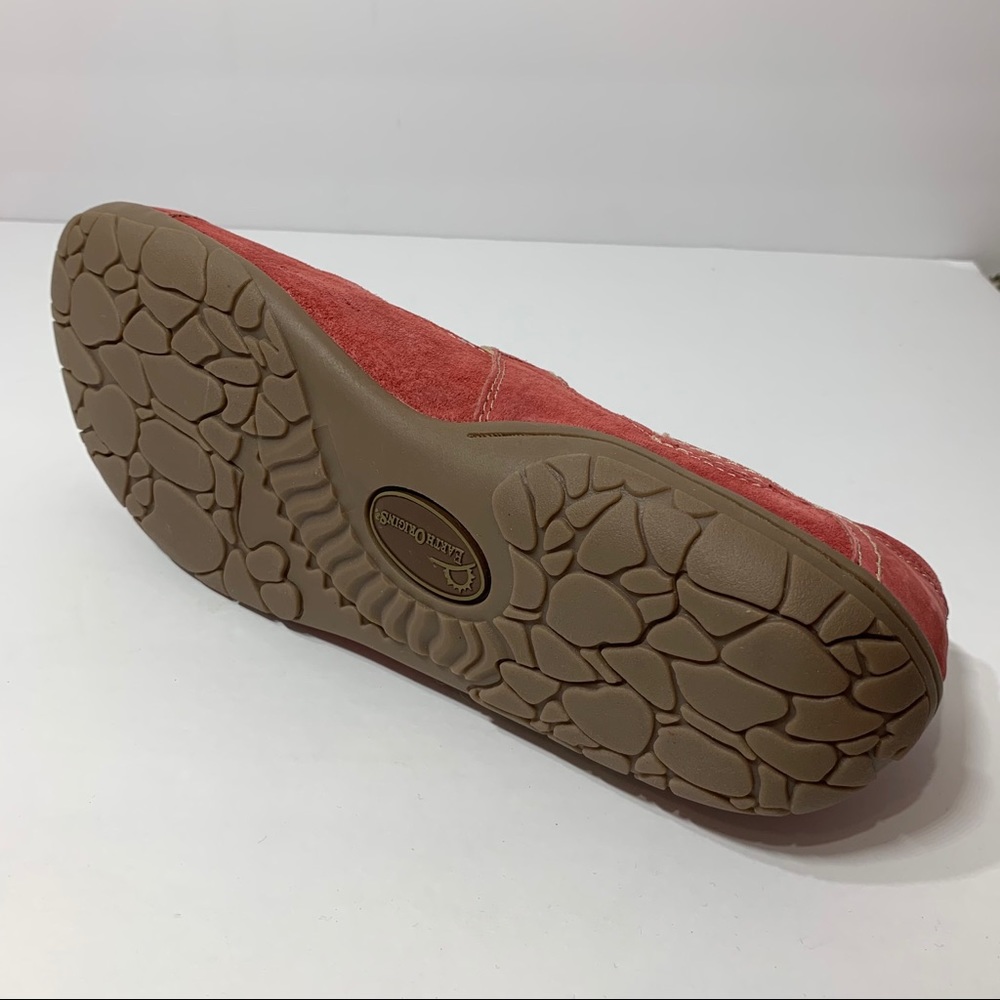NIB Earth Origins Red Pig Suede Mary Jane Shoe 10W - Picture 5 of 7